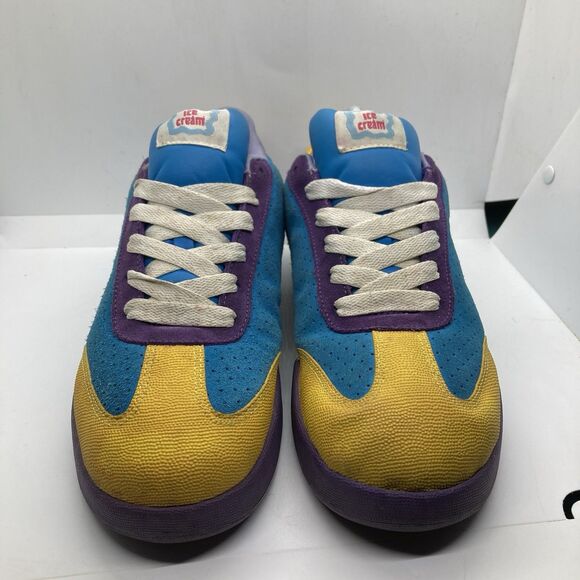 BBC Ice Cream Pharrell Malibu Blue Mens 9 Board Flip 1 2006 OG Y2K Rare main image 7